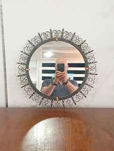 Silver <b>mosaic</b> <b>mirror</b>,round <b>mosaic</b> <b>mirror</b> - Product Image 3