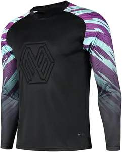 Gardien de but Jersey pantalon ensemble adulte à manches longues football gardien chemises uniforme Kit couleurs et tailles personnalisées 100% Polyester - Product Image 2