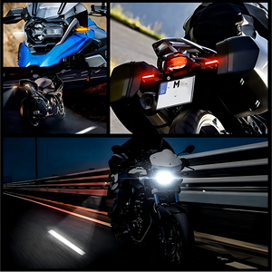Luce LED Anteriore e Posteriore per Indicatori di Direzione e Freni per Moto <span class=keywords><strong>BMW</strong></span> <span class=keywords><strong>F800</strong></span> R1200GS/<span class=keywords><strong>R</strong></span>/S - Product Image 5