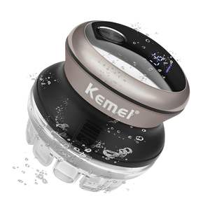 Tondeuse à Cheveux Automatique Sans Fil Professionnelle pour Hommes, Kit de Coiffure Autonome avec Écran LED, Tondeuse Circulaire à Piles Française - Product Image 2