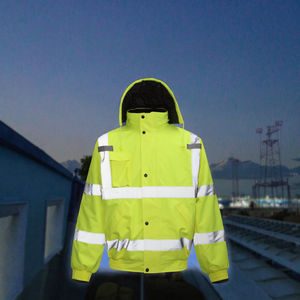Chaqueta de Soldadura FR de Alta Visibilidad, Ignífuga, Antiestática, Transpirable, Impermeable, Talla Grande, Chaqueta de Trabajo de Seguridad Industrial para - Product Image 3