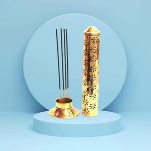 Esthétique géométrique Écologique Durable Fait à la main Ramadan Brûleur d'encens Arabian Iron Cut Moyen-Orient - Product Image 5