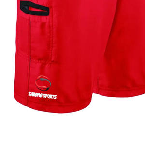 Pantalones cortos ligeros para hombre con cintura elástica hasta la rodilla Softball Béisbol Pantalones cortos de malla de entrenamiento deportivo de alta calidad - Product Image 5