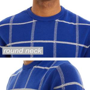 Suéter de punto de mezcla de lana de lujo para hombres, jersey de moda de invierno de calibre pesado, ropa de calle hecha a mano - Product Image 5