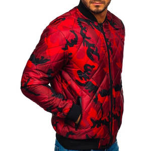 Blouson court matelassé pour homme, style universitaire décontracté, en tissu de laine, taille personnalisée, idéal pour le printemps – Nouvelle collection très prisée - Product Image 5