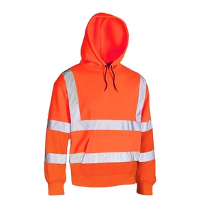 Sudadera de Seguridad Reflectante de Alta Visibilidad para Hombre, Personalizada, para Trabajo en Invierno, Impermeable, ANSI Clase 1 - Product Image 1
