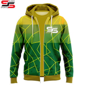 Hombres impresión 3D alta calidad Zip Hoodie logotipo personalizado de gran tamaño moda prendas de vestir sublimación Streetwear envío de la gota al por mayor - Product Image 5