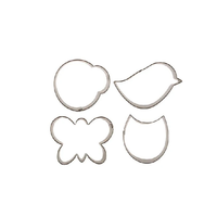 8 emporte-pièces à biscuits en acier inoxydable, motif animaux, écologiques, compatibles lave-vaisselle, design moderne et luxueux, taille personnalisable