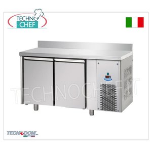 อุปกรณ์ทำความเย็นสำหรับครัวเชิงพาณิชย์ TECNODOM แบบ 2 ประตู GN 1/1 ตู้แช่แข็งพร้อมแผงกันน้ำกระเด็น อุณหภูมิ -18/-22 องศาเซลเซียส - Product Image 1