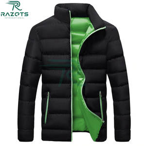 Abrigo con Capucha de Invierno Razorts al por Mayor, Chaquetas Casuales Ligeras, Aisladas, Resistentes al Viento, con Cierre de Cremallera, de Poliéster, para Senderismo y Deportes al Aire Libre - Product Image 3