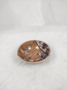 Tazón para Ensalada Artesanal de Madera de Acacia con Borde Crudo - Tazón Ecológico Desechable con Tonos Claros/Oscuros, Apto para Lavavajillas - Product Image 3