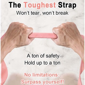 Sangle de Yoga personnalisée de haute qualité 8 boucles bande entraînement étirement ceinture de Fitness tissu élastique vente directe d'usine matériel de coton. - Product Image 6