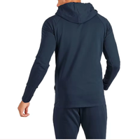Hoodie Pria Musim Dingin 100% Katun Custom Printing OEM untuk Olahraga, Santai, dan Fashionable