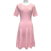 Suéter Fino de Primavera para Mujer SS23, Estilo Vintage, Antiarrugas, Elegante, Personalizado, de Viscosa y Poliéster, con Cuello Redondo y Manga Acampanada