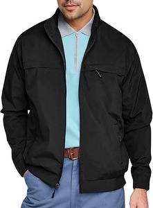 OEM Custom Men's Canvas Windbreaker <b>Jacket</b> Waterproof Breathable Quick Dry Hooded Casual <b>Lightweight</b> <b>Summer</b> Outdoor - Product Image 2