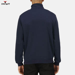 Prix de gros Nouvel arrivage de sweatshirts pour hommes séchage rapide quantité minimale de commande bas sweatshirts à capuche avec demi-fermeture éclair sweatshirt pour hommes à vendre - Product Image 2