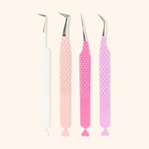 High Quality silver beauty products tweezer set beauty & personal care lash tweezers