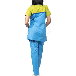 Conjunto de uniforme de hospital para mujer, traje de enfermera hecho de algodón, ropa de trabajo, traje de mujer - Product Image 5