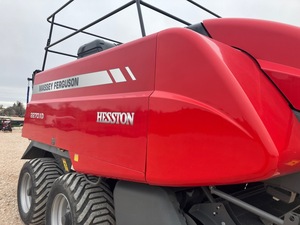 เครื่องอัดฟางทรงสี่เหลี่ยมจัตุรัส Massey Ferguson 2270XD มือสอง เครื่องอัดฟางทรงกลมสี่แถว เครื่องจักรสำหรับอัดฟางเกษตร - Product Image 4