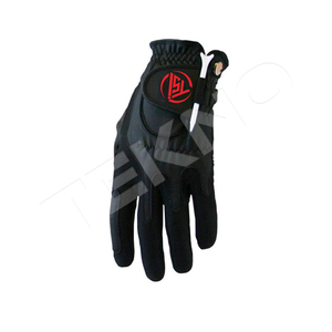 Proporcionar servicio de fotografía de diseño gratuito PU Palm Spandex Back Golf Accesorios Guante Gran agarre Mano izquierda Guantes de golf - Product Image 3
