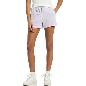 Pantalones cortos de mujer 2025 Pantalones cortos de mujer con logotipo personalizado al por mayor Pantalones cortos de mujer de algodón de verano - Product Image 5