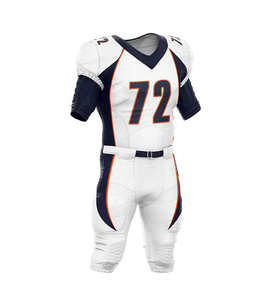 2025 haute qualité haute qualité séchage rapide Football américain uniforme respirant vêtements de sport ensemble meilleur uniforme sublimé - Product Image 4