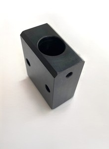 Bloc personnalisable de fabrication italienne en acier, pièces de transmission de puissance avec spécifications de taille et dessin technique - Product Image 4