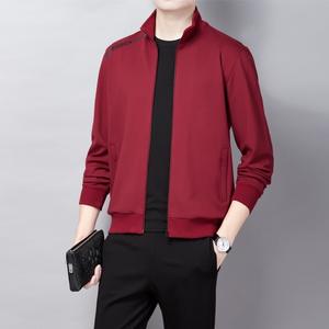 ชุดวอร์มสองชิ้นสำหรับผู้สูงอายุวัยกลางคนของผู้ชายผ้าฝ้าย100% ชุดกีฬาผ้าฟลีซไซส์ใหญ่พิเศษดีไซน์ลำลอง - Product Image 3