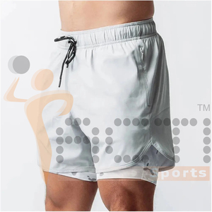 Vêtements de sport 100% Shorts d'entraînement en polyester pour hommes Shorts de basket-ball personnalisés pour hommes au prix de gros - Product Image 2