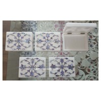 Cajas de joyería con Incrustaciones de nácar azul de concha de mar natural, producto de calidad superventas, Cajas de Regalo con incrustaciones de mármol