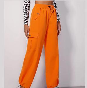 Baggy couleur foncée personnalisé 6 poches lâche coton été entraînement Gym Cargo pantalon de haute qualité respirant en gros bas prix - Product Image 5