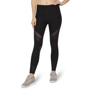 Wholesale Women's High Waist Full Length Yoga <b>Leggings</b> Tummy Control Side Stripe Sheer Panel Four-Way Stretch Seamless Design - Product Image 1