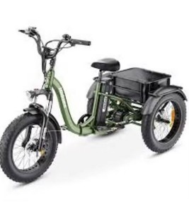Triciclo Eléctrico Plegable de Alto Rendimiento, 48v 700w, Motor Dual, Litio, 42x22x33 Pulgadas, MT-FOLD-TRK-700 - Product Image 1