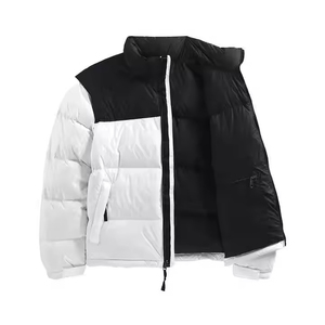 AQTQ Wholesale Streetwear Vintage Heat Reactive Heavyweight Winter Hooded Windproof Unisex Puffer Coat Color Changing <b>Jacket</b> - Product Image 5