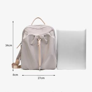 กระเป๋าเป้สะพายหลังแล็ปท็อปแบบกันน้ำสไตล์โมเดิร์น ผลิตจากโพลีเอสเตอร์ พร้อมซิปปิด ดีไซน์ทันสมัยสำหรับทุกเพศ ผลิตในเวียดนาม - Product Image 5