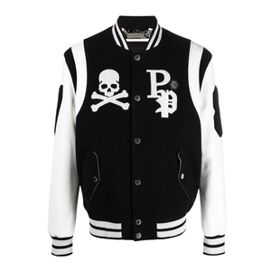 Chaqueta cortavientos de lona personalizada superseca al por mayor para hombre chaqueta de béisbol de estilo callejero de talla grande para invierno - Product Image 2