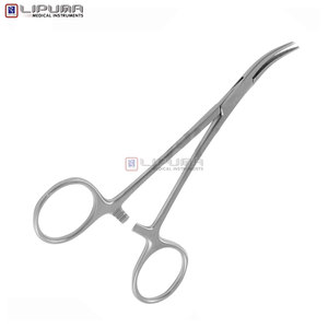HALSTED Premium Mosquito Clamp 12,5 cm Instrumentos médicos quirúrgicos Pinzas de arteria curva Manual Seguridad Estándar MOSL - Product Image 2
