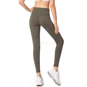 Leggings de yoga pour femmes 2024 personnalisables avec logo, sexy, push-up, respirants, écologiques, séchage rapide, grandes tailles, en spandex sans couture, taille moyenne - Product Image 2