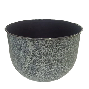 Macetas grandes de Metal para flores, macetas decorativas modernas con revestimiento de polvo de hierro para el hogar y el jardín para uso en interiores/exteriores - Product Image 2