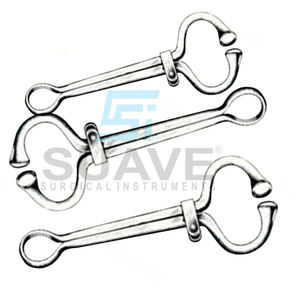 Pince à nez à chaîne porte-taureau personnalisée de haute qualité Instruments vétérinaires réutilisables de SUAVE INSTRUMENTS SURGICAUX - Product Image 1