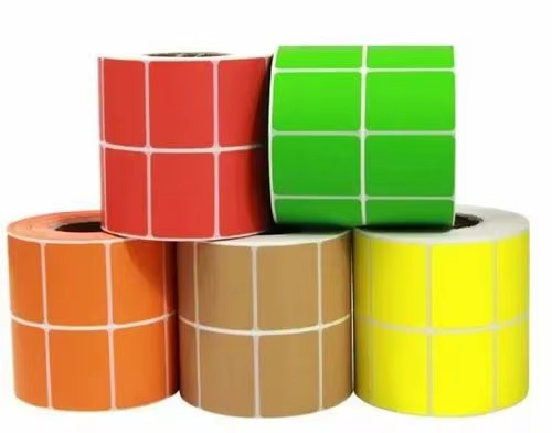 New Year Sale Multicolor Barcode Sticker for Effective Packaging Labeling