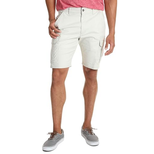 <b>White</b> Streetwear Lightweight Cotton Cargo <b>Shorts</b> <b>Men</b> Multi Pocket Relax Fit Summer Utility Bottoms <b>Shorts</b> For <b>Men</b> - Product Image 1