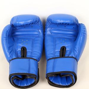 ถุงมือซ้อมมวยหนังสังเคราะห์อุปกรณ์ฝึกมวยฟิตเนสหนังสังเคราะห์ออกแบบได้ตามต้องการ - Product Image 6