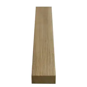 Prix usine Surface lisse Durable de haute qualité 20 mm épaisseur planches en bois massif Decking en bois de frêne Thermowood 20x115mm