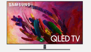 Free Shipping on 75 Inch Class 4K 2160P Ultra HD Smart QLED HDR TV with Black Cabinet 1300Hz Refresh Rate and for New - Product Image 3