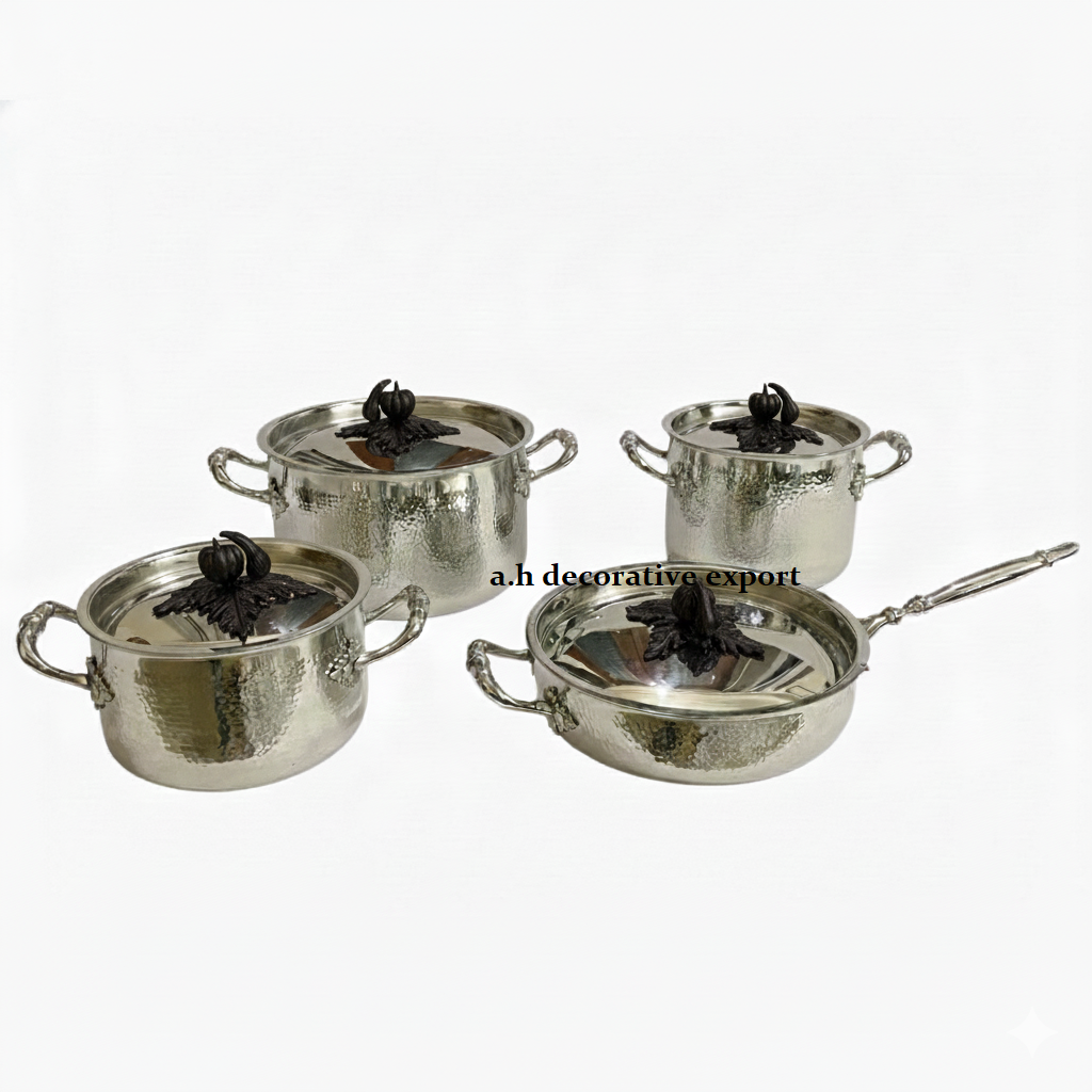 Stainless Steel with Antique Black Top