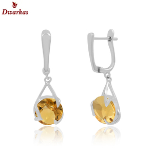 Boucles d'oreilles élégantes en argent sterling 925 pour femmes Boucles d'oreilles en pierre de topaze bleue pour fête et cadeau - Product Image 4