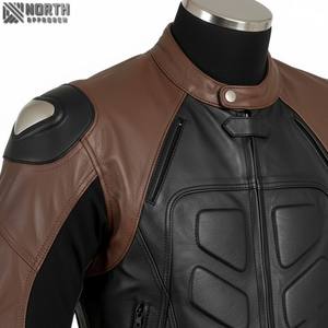 New Professional Quality Leather <b>Car</b> Racing <b>Jacket</b> For Men And New Best Design Breathable Windproof Racing <b>Jacket</b> Bomber <b>Jacket</b> - Product Image 4