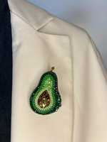 Broches perlées artisanales de créateur - Couleur et forme personnalisées, style traditionnel/moderne, accessoires de haute qualité, cadeau de baby shower
