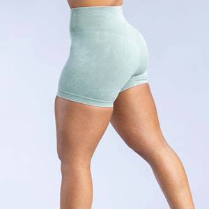 Shorts de course pour femmes respirants d'été à taille haute 100% coton avec logo personnalisé Prix bas du Pakistan - Product Image 3